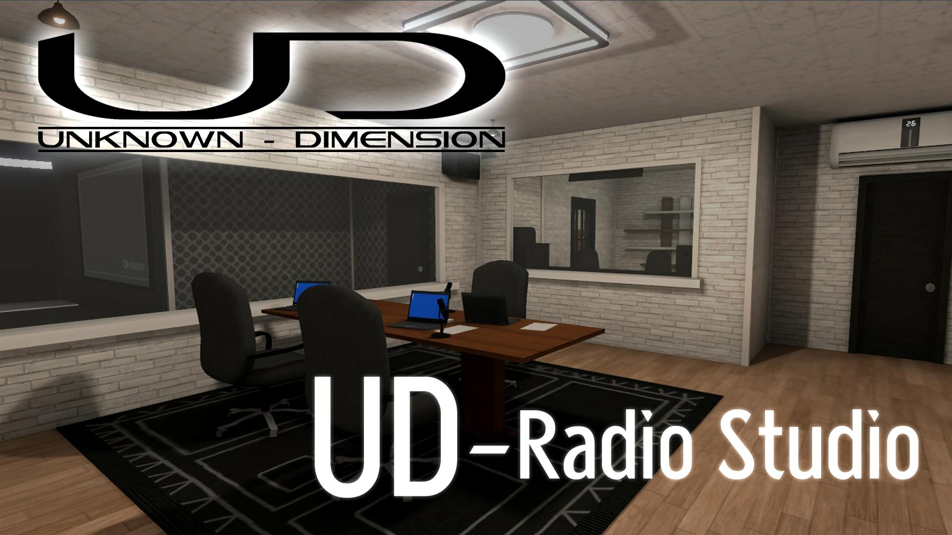 UD - Radio Studio～ラジオスタジオ | メタバースプラットフォーム cluster（クラスター）