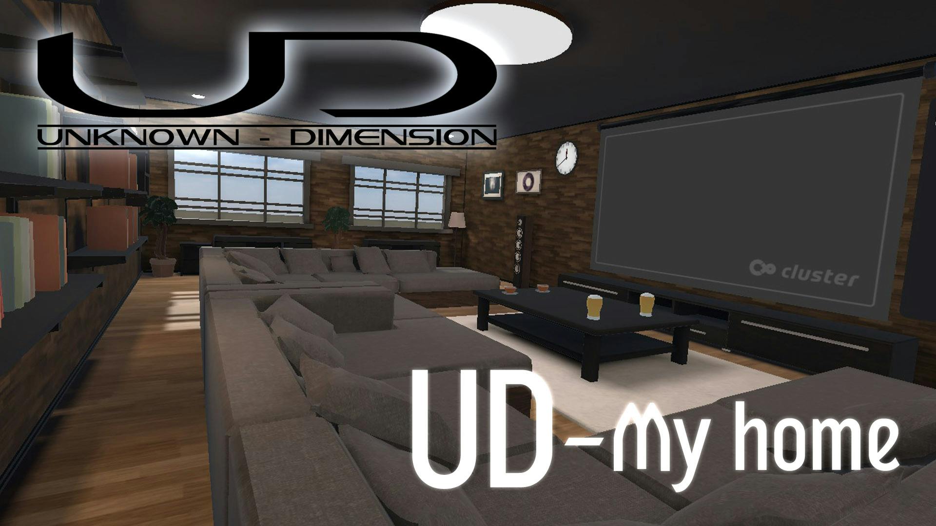 UD - My home～普通の家 | メタバースプラットフォーム cluster（クラスター）