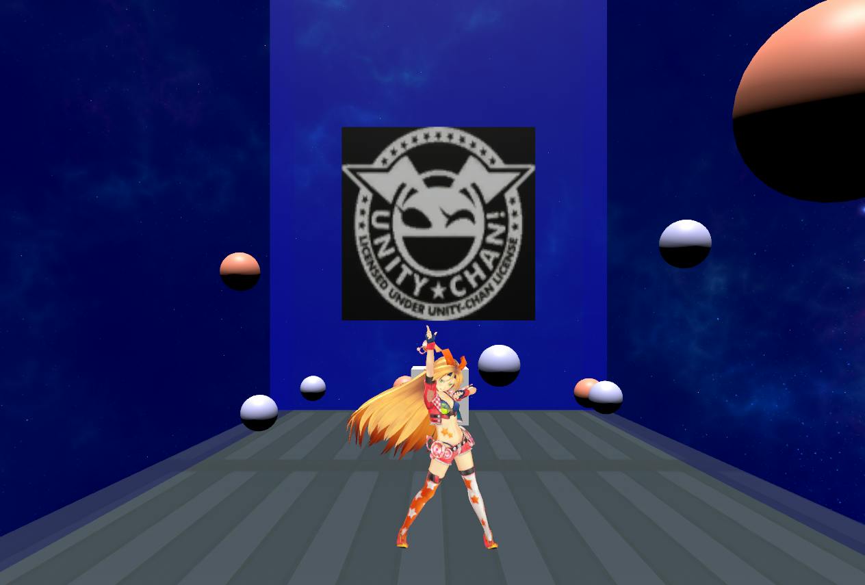 Unity Chan Ball Game World | メタバースプラットフォーム cluster（クラスター）