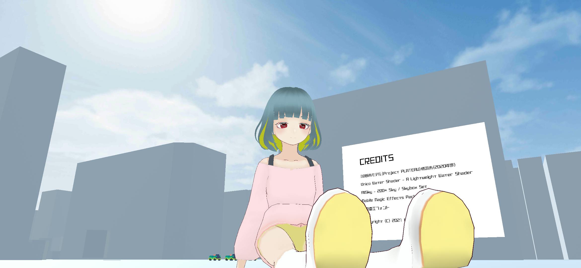 横浜みなとみらい 3D都市モデル｜メタバースプラットフォーム