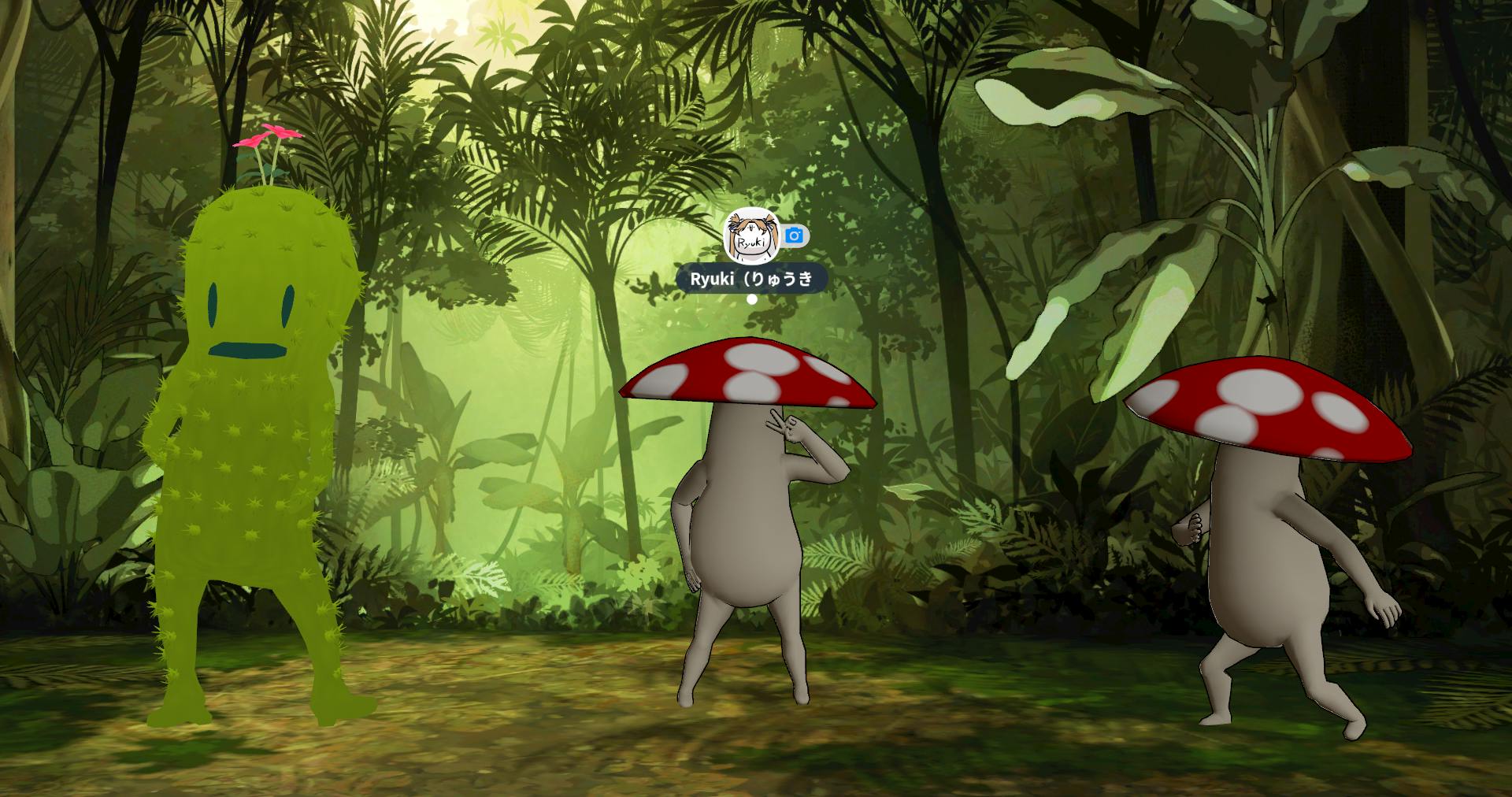 きのこ星人（コテコテ毒きのこVer） / Ryuki（りゅうき）｜メタバース