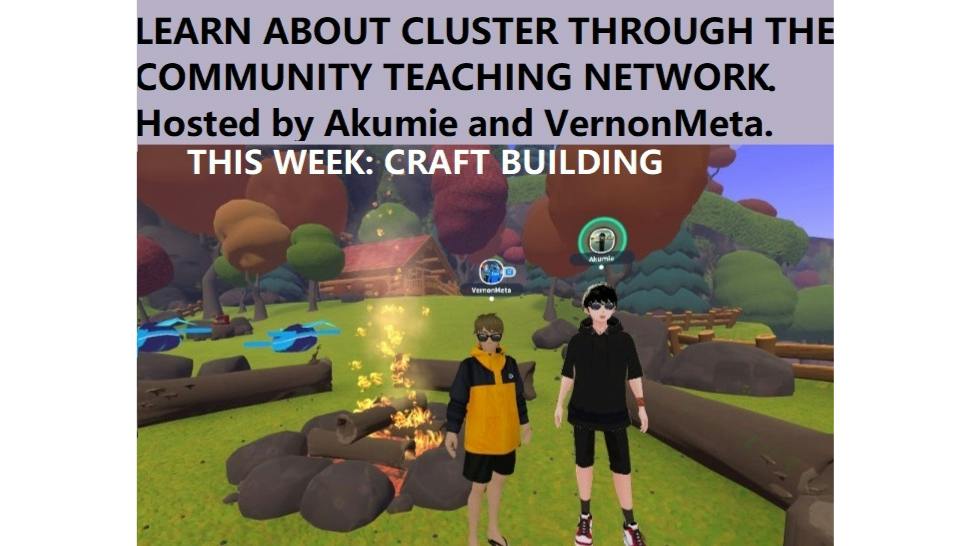 Learn about Cluster: Craft building | メタバースプラットフォーム cluster（クラスター）