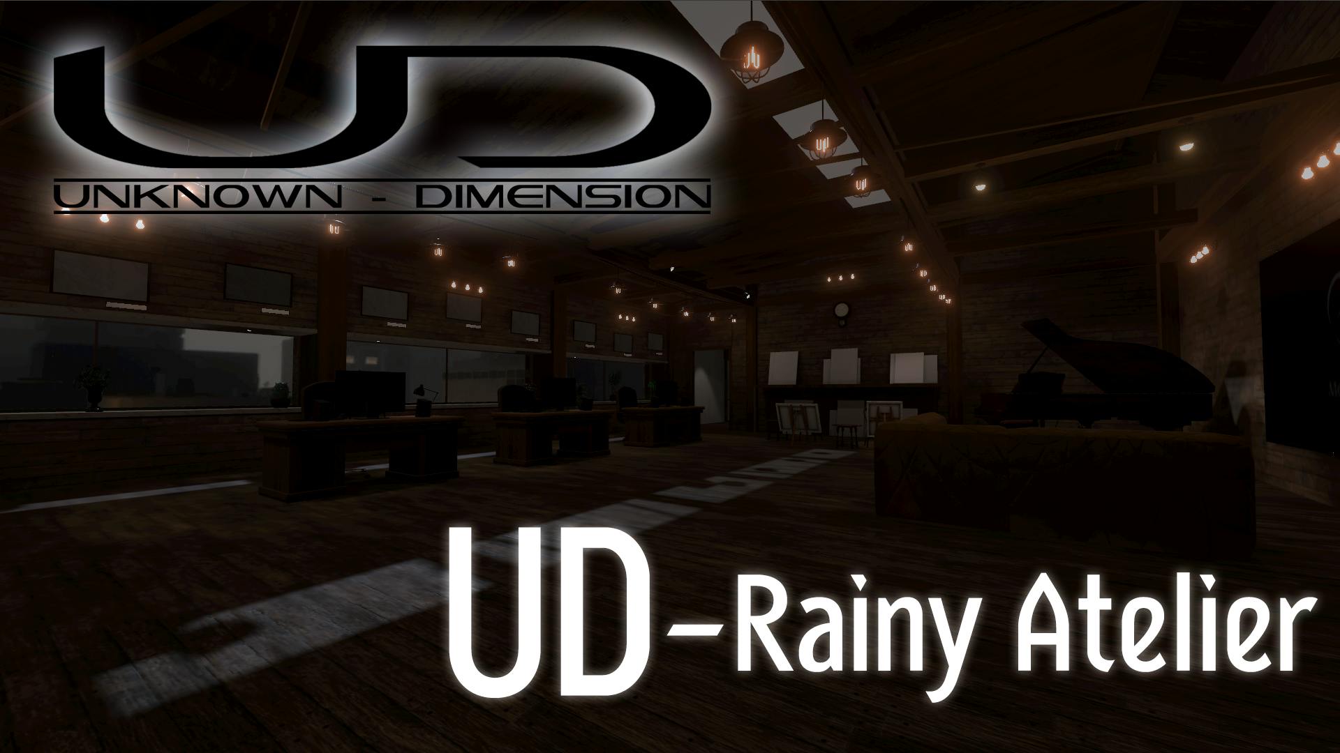 UD - Rainy Atelier～雨降る木のアトリエ | メタバースプラットフォーム cluster（クラスター）