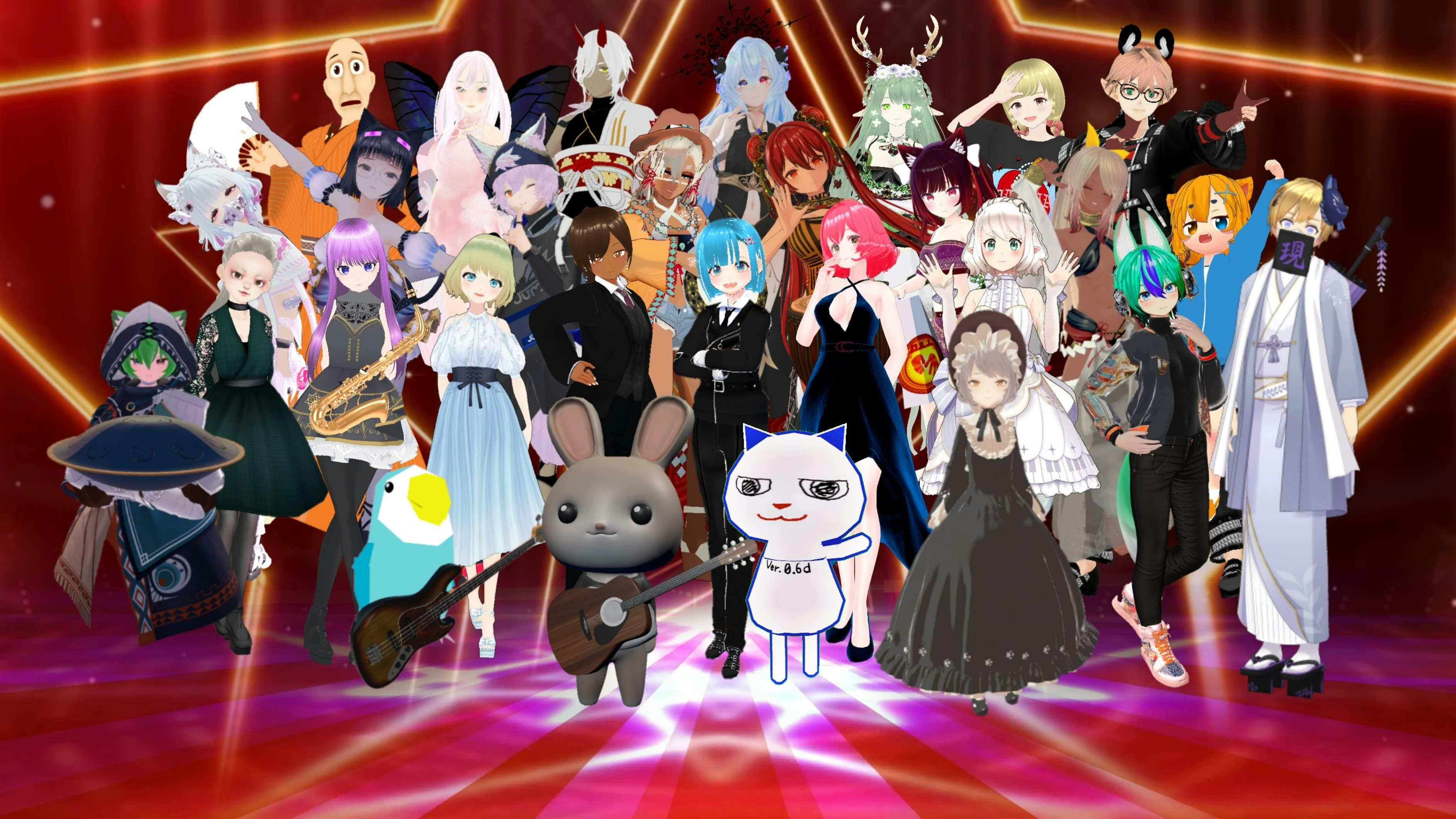 METAVERSE PARADE 2 イベント会場 | メタバースプラットフォーム cluster（クラスター）