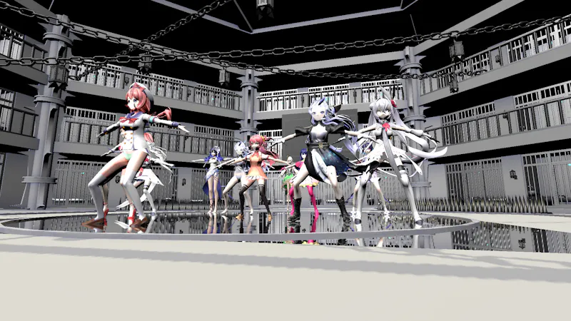監獄のMMD | メタバースプラットフォーム cluster(クラスター)