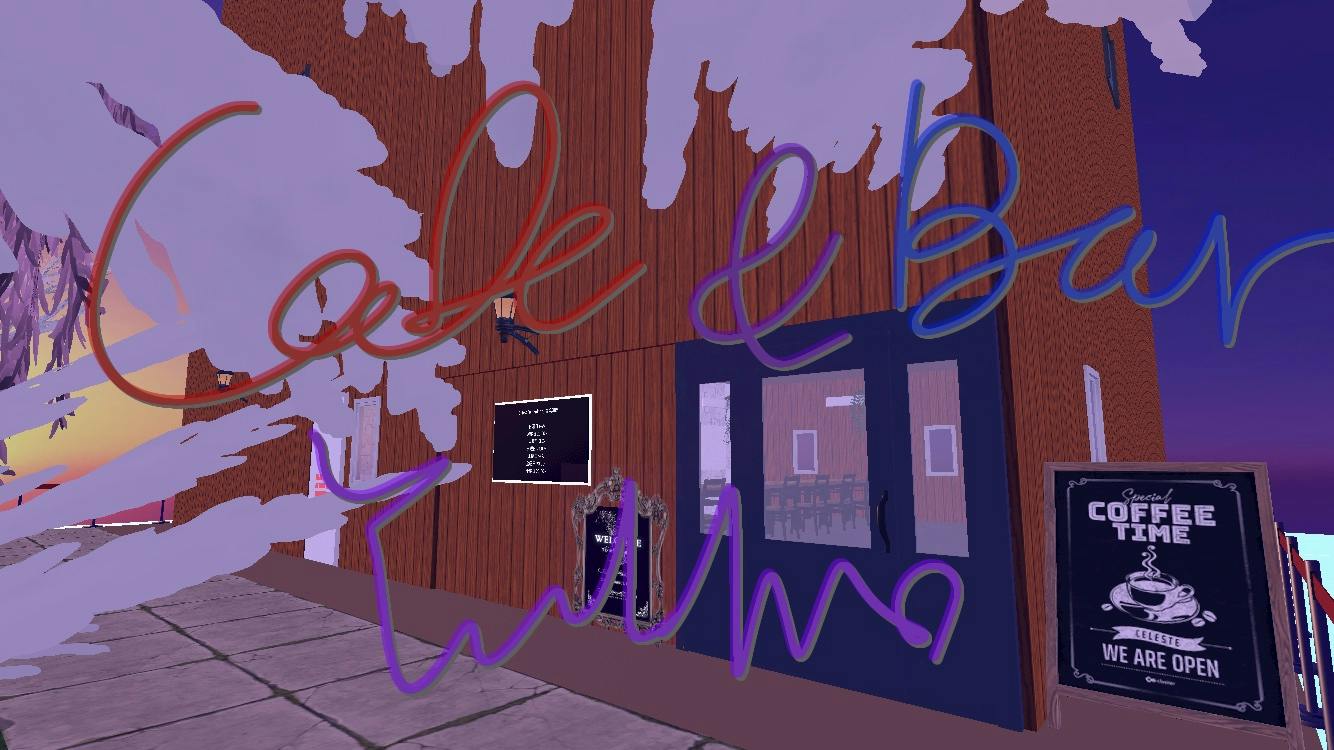 [Cafe & Bar Yukino] | Metaverse Platform - Cluster